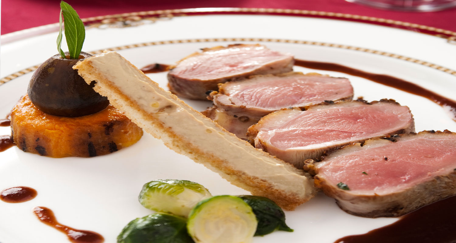 Roast Duck with Fig